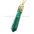 necklaces jewelry 2015 fashion gold plated natural stone pendant necklace